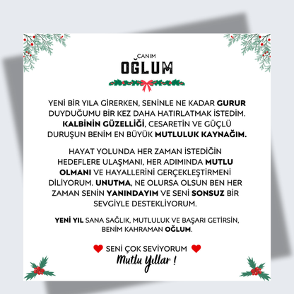 🎄YILBAŞI ÖZEL🎄 Canım Oğluma - Unutma, ne olursa olsun her zaman senin yanındayım